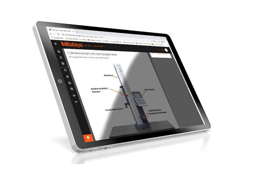 E-Learning Course: Linear Height - 2D Measurement System